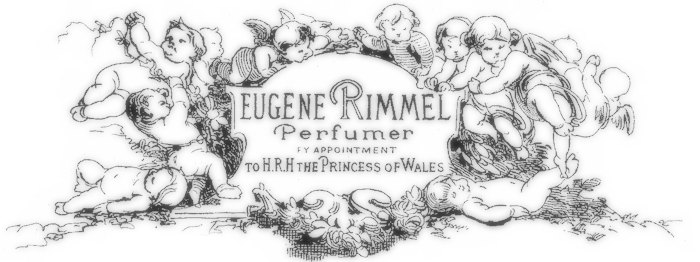 Image of cupids advertising Eugene Rimmel Perfumer