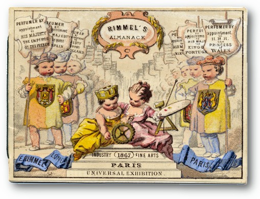 Image of 1867 Rimmel perfumed almanac